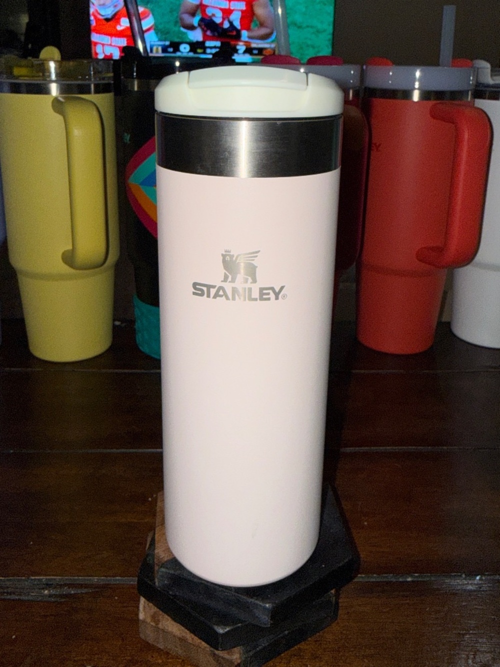 Stanley AeroLight Transit 16oz Rose Quartz Leakproof Travel Bottle Mug